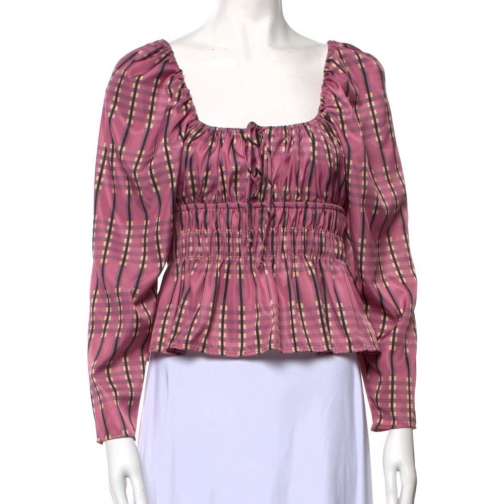 Ciao Lucia Peplum Rafaela Top